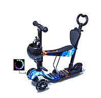 Самокат Scooter 4in1 Fire and Ice