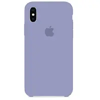 Чехол SIlicone Case для iPhone XS Max protective matte cover light purple