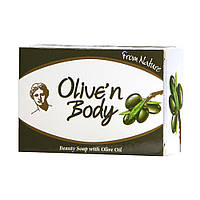 Натуральне косметичне мило з оливковою олією Olive n Body, 100 г