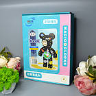 Конструктор Magic Blocks 3D Наномагічні блоки у формі ведмедика Bearbrick "Космос", фото 3