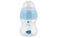 Детская бутылочка для кормления Nuvita Mimic Collection 150 мл для различных смесей (NV6011AZZURO)