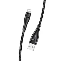 Кабель USAMS Lightning Braided US-SJ397 U41 3m 2A black SJ391USB01