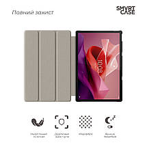 Чохол книжка TPU ArmorStandart Smart Case для Lenovo Tab P12 TB370FU Blue (ARM70868), фото 4