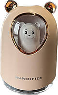 Увлажнитель воздуха с подсветкой Humidifier H20 8023 bear розовый