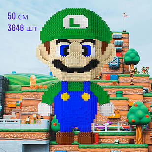Конструктор 3D Magic Blocks у формі "Super Mario" 50 см 3646 деталей