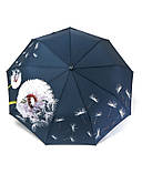 Парасолька Susino №646 жіноча автомат Кульбаба 9 спиць 3 складання Темно-синій (88923Q-E), фото 2