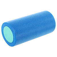 Роллер для йоги и пилатеса гладкий EPE Zelart FI-9327-30 цвет синий-мятный sp