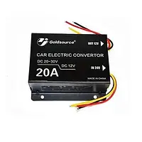 Преобразователь авто инвертор DC/DC 24v-12v 20A GS-D20A 240W