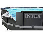 Каркасний басейн Intex 26330 Ultra Frame Pool (549х132 см) з пісочним фільтром, драбиною та тентом, фото 5