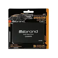 Твердотельный накопитель SSD Жесткий диск Mibrand Caiman256GB 2.5" SATAIII 3D TLC NAND(MI2.5SSD/CA256GBST)