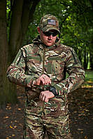 Тактическая весенняя куртка Soft Shell Combat для военнослужащих, демисезонная армейская куртка 54, Мультикам