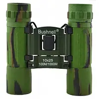 Туристический водонепроницаемый бинокль с чехлом Bushnell 10x25 Бинокль для туризма и охоты