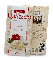 Белый шоколад с кокосовой стружкой и миндалем Raffaello, 90г