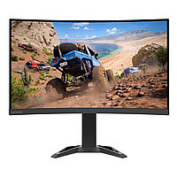 Монітор ігровий РК 27" Lenovo G27qc-30 VA/2560x1440/165Гц вигнутий екран Чорний