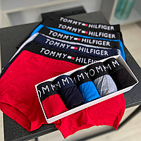 Мужской набор трусов, набор трусов для мужчин,Tommy Hilfiger, подарочный набор трусов, мужское нижнее белье.