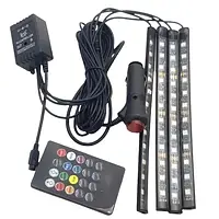 Светодиодная подсветка салона авто RGB led 8097 подсветка ног