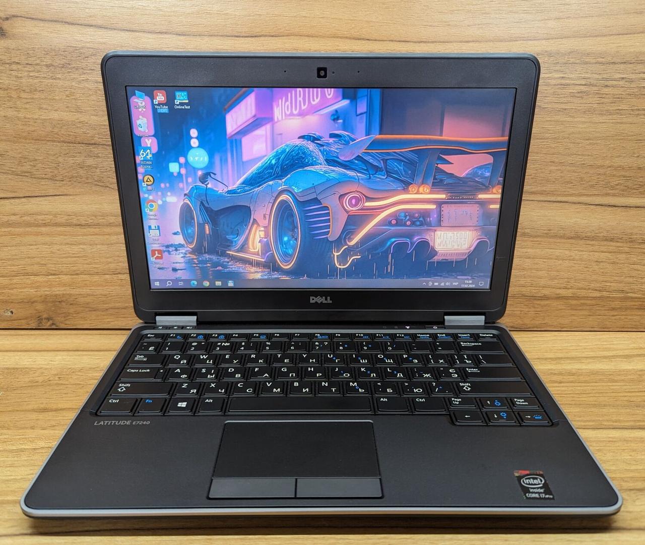 Б/в Нетбук Dell Latitude E7240 12.5" 1366x768| Core i7-4600U| 8 GB RAM| 128 GB SSD| HD 4400