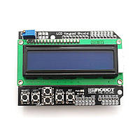 LCD Keypad Shield модуль Arduino 1602 ЖК дисплей