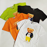 Патріотична футболка з Ведмедиком для хлопчика Смайл Тайм SmileTime