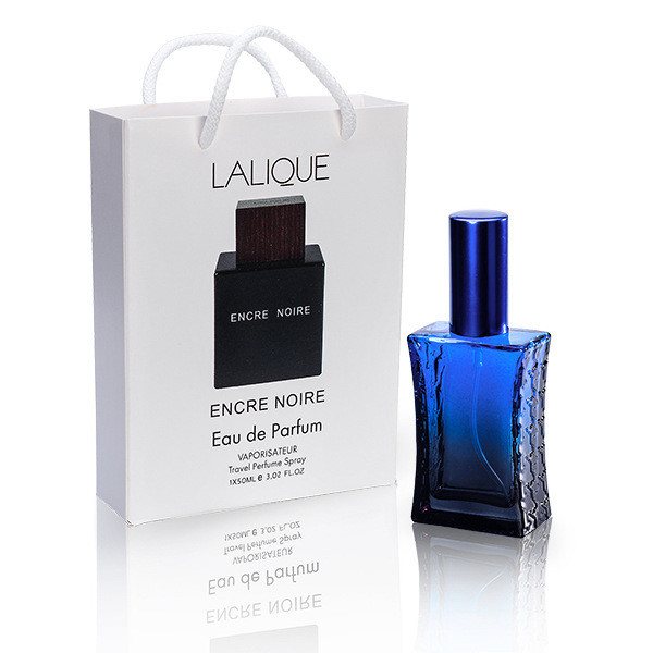 Lalique Encre Noir Pour Homme (Лалік Енкр Нуар Пур Хом) в подарунковій упаковці 50 мл.  ОПТ