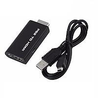 PS2 - HDMI адаптер конвертер видео аудио для Sony PlayStation 2 aux black