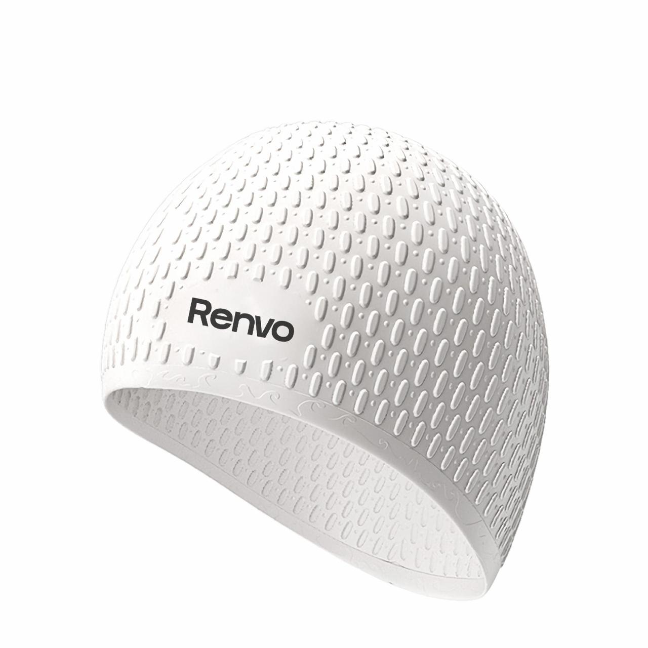 Доросла Шапочка для плавання Renvo Garda  Білий Уні OSFM (2SC1201-03), фото 1