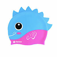 Детская Шапочка для плавания Renvo Sentani JR Голубой, Розовый OSFM (1SC300-56)