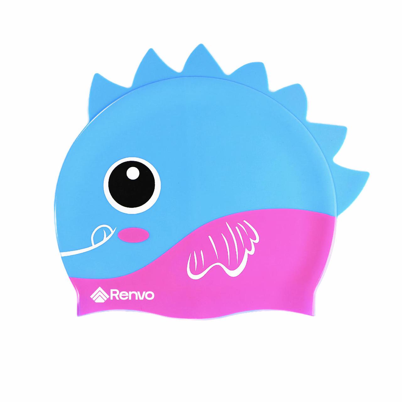Детская Шапочка для плавания Renvo Sentani JR Голубой, Розовый OSFM (1SC300-56) - фото 1 - id-p2113946319