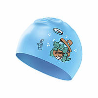 Детская Шапочка для плавания Renvo Levico JR Голубой OSFM (1SC500-06)