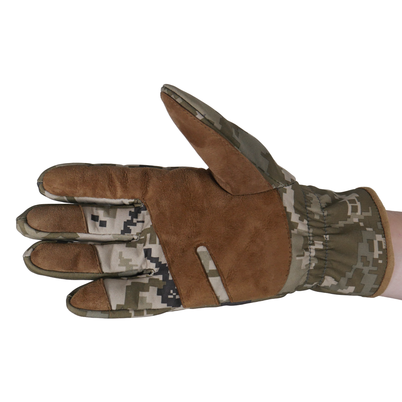 Тактические зимние перчатки Softshell пиксель BAN - фото 4 - id-p1977638821