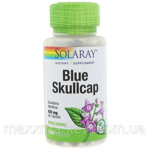 Комплекс для профилактики дыхательной системы Solaray Blue Skullcap 425 mg 100 Veg Caps SOR-0 ZR, код: 7519021 - фото 1 - id-p2113964087