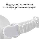 Маска для плавання Renvo Kariba Уні Anti-fog Чорний, Білий OSFM (2SM100-03), фото 4