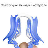 Дитячі окуляри для плавання Renvo Apure Anti-fog JR Синій OSFM (1SG100-0403), фото 3