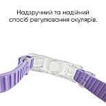 Окуляри для плавання Renvo Javari Уні Anti-fog Фіолетовий, Білий OSFM (2SG300-09), фото 5