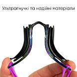 Окуляри для плавання Renvo Alat Pro Уні Anti-fog Фіолетовий OSFM (2SG610-0905), фото 3