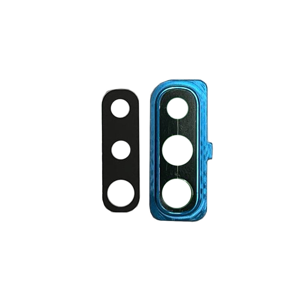 Скло камери Samsung Galaxy A50 SM-A505 / Galaxy A70 SM-A705 Blue (з рамкою)