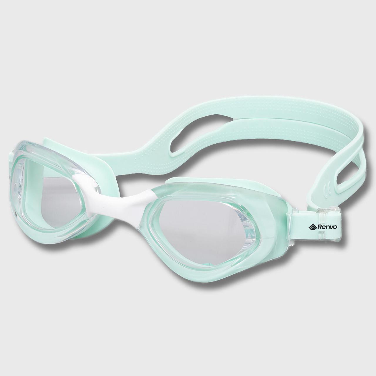 Підліткові (дорослі) Окуляри для плавання Renvo Mira JR Anti-fog М'ятний OSFM (2SG230-14), фото 1