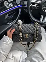 Chanel Black 2,55 26x18 высокое качество женские сумочки и клатчи высокое качество