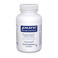 Essential-C и флавоноиды Essential-C flavonoids Pure Encapsulations антиоксидантная иммунная OS, код: 7287990