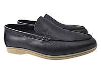 Туфлі чоловічі з натуральної шкіри на низькому ходу колір Синій Lido Marinozi 212-21DTC 43 ZR, код: 7365243