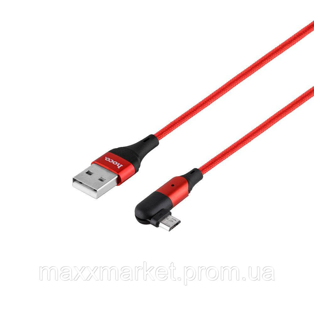 Кабель USB Hoco U100 Orbit USB - Micro USB Красный ZR, код: 7509129 - фото 1 - id-p2113951281