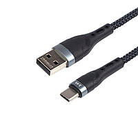 Кабель USB Remax RC-C006A USB - Type C 2.4А Черный ZR, код: 7633517