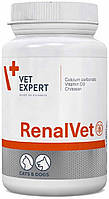 Препарат для собак и кошек с хронической почечной недостаточностью VetExpert RenalVet 60 капс ZR, код: 7673286