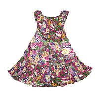 Платье Карма Tania Коттон Цветы Размер S-M Лиловые оттенки 20438 ZR, код: 5538376