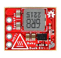 SparkFun BabyBuck Breakout Regulator - понижающий преобразователь 5В 3А - AP63357 - SparkFun COM-21256