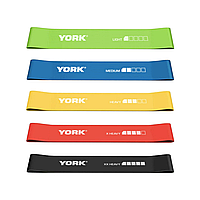 Набор резинок для фитнеса York Fitness (5 шт) m