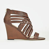 Босоножки JustFab Womens Kier Brown 41 Коричневый (WE1616527BN) ZR, код: 1700574