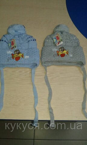 Шапочка для немовлят р.44-46