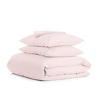 Комплект полуторного постельного белья на резинке Cosas SAKURA Ранфорс 160х220 см Розовый H[, код: 7702307