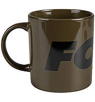 Кружка керамическая Fox Green and Black Logo Ceramic Mug, 350 мл